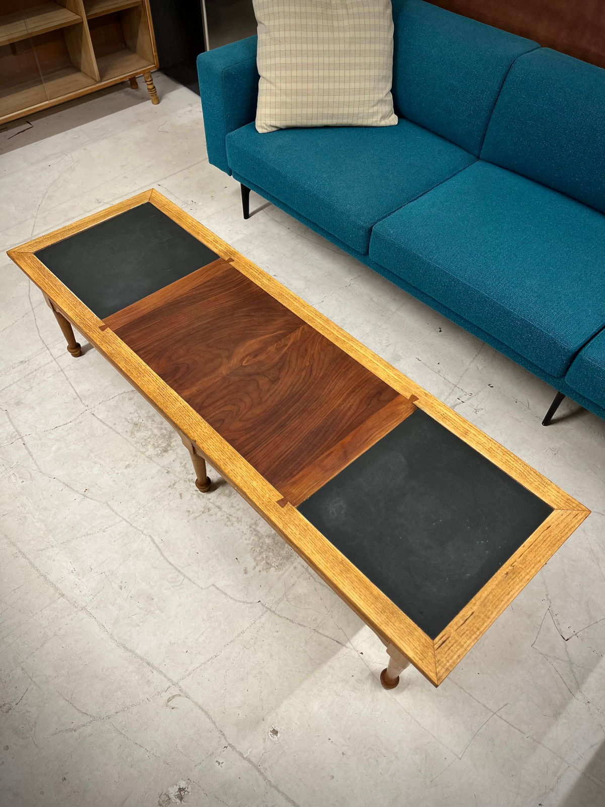 American Furniture of Martinsville Walnut Coffee Table