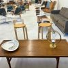Drexel Declaration Walnut & Rosewood Coffee Table With End Table - Image 3