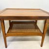 Drexel Declaration Walnut & Rosewood Coffee Table With End Table - Image 6