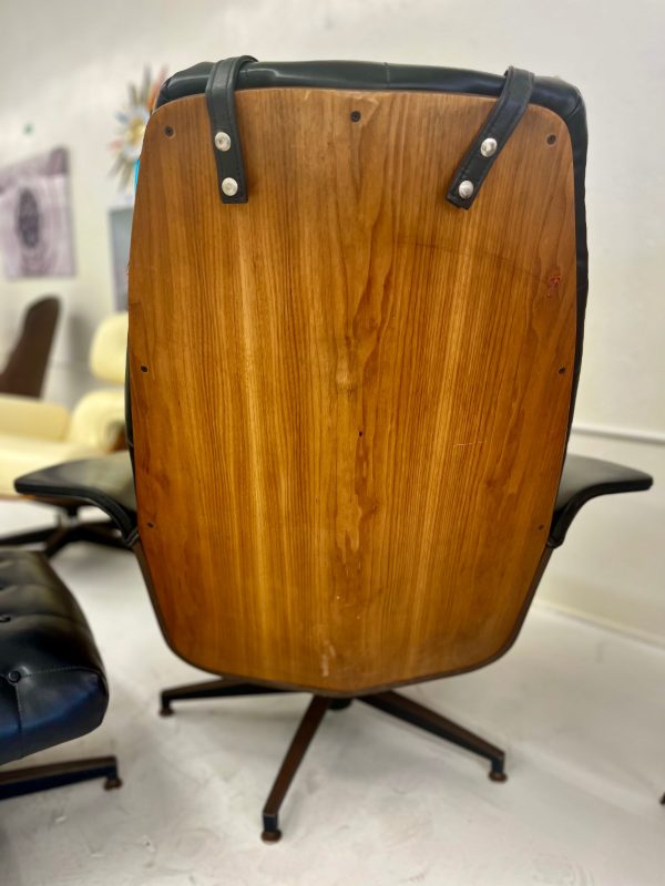 Mister Plycraft George Mulhauser Chair & Ottoman - Image 4