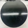 Florence Knoll Oak Dining Table Painted Black with Star Base - Image 2