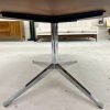 Florence Knoll Oak Dining Table Painted Black with Star Base - Image 4
