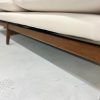 Arne Vodder MCM Danish Couch in White Leather - Image 4