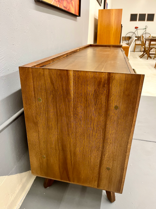 New MCM Walnut Credenza - Image 9