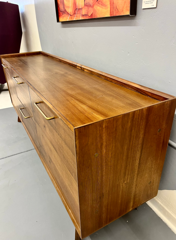 New MCM Walnut Credenza - Image 8