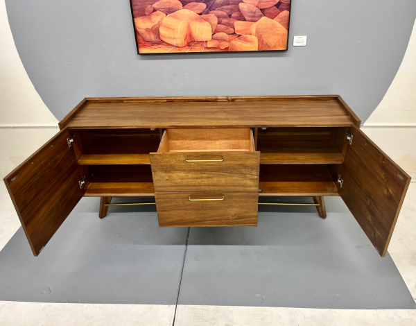 New MCM Walnut Credenza - Image 2