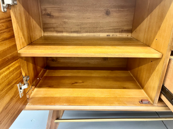 New MCM Walnut Credenza - Image 5