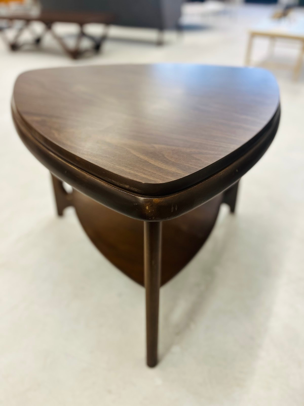 MCM Mersman Walnut Guitar Pick Coffee Table - Image 6