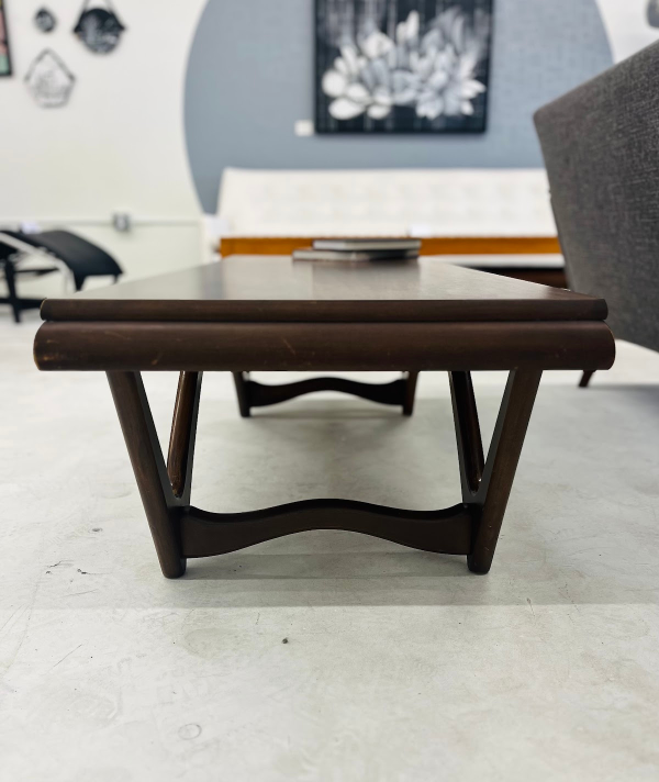 MCM Walnut Mersman Long Coffee Table - Image 3