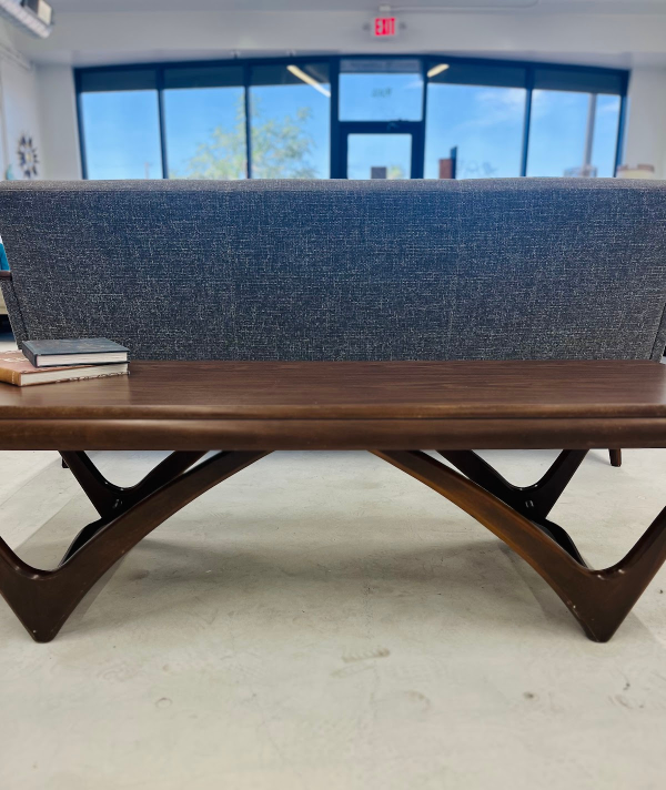 MCM Walnut Mersman Long Coffee Table - Image 5