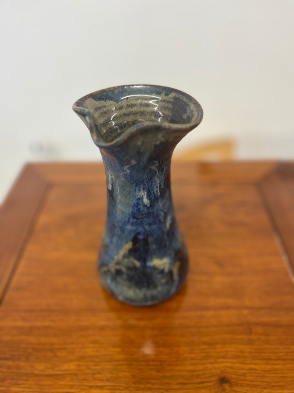 Blue Onyx Vase From the 60s