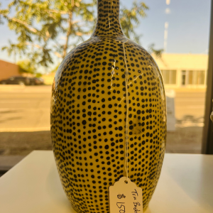 Speckled Black & Gray Vase II