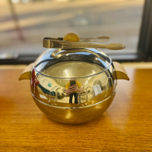 1960s Vintage MCM West Bend Chrome Penguin Ice Bucket