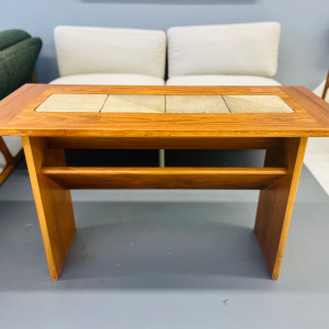 Mid Century Modern Danish Gangsø Møbler Coffee Table With Tile Inserts