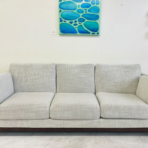 Article Ceni MCM Light Gray/White Sofa