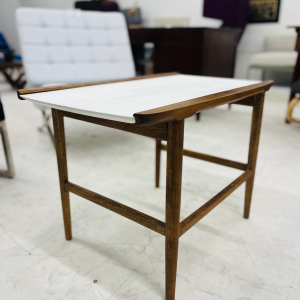 1950s Danish Walnut Coffee Table Designed by Jens Risom