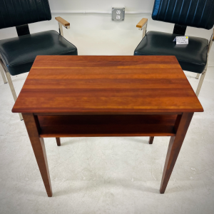 Refinished Willett Cherry Wood Side or End Table