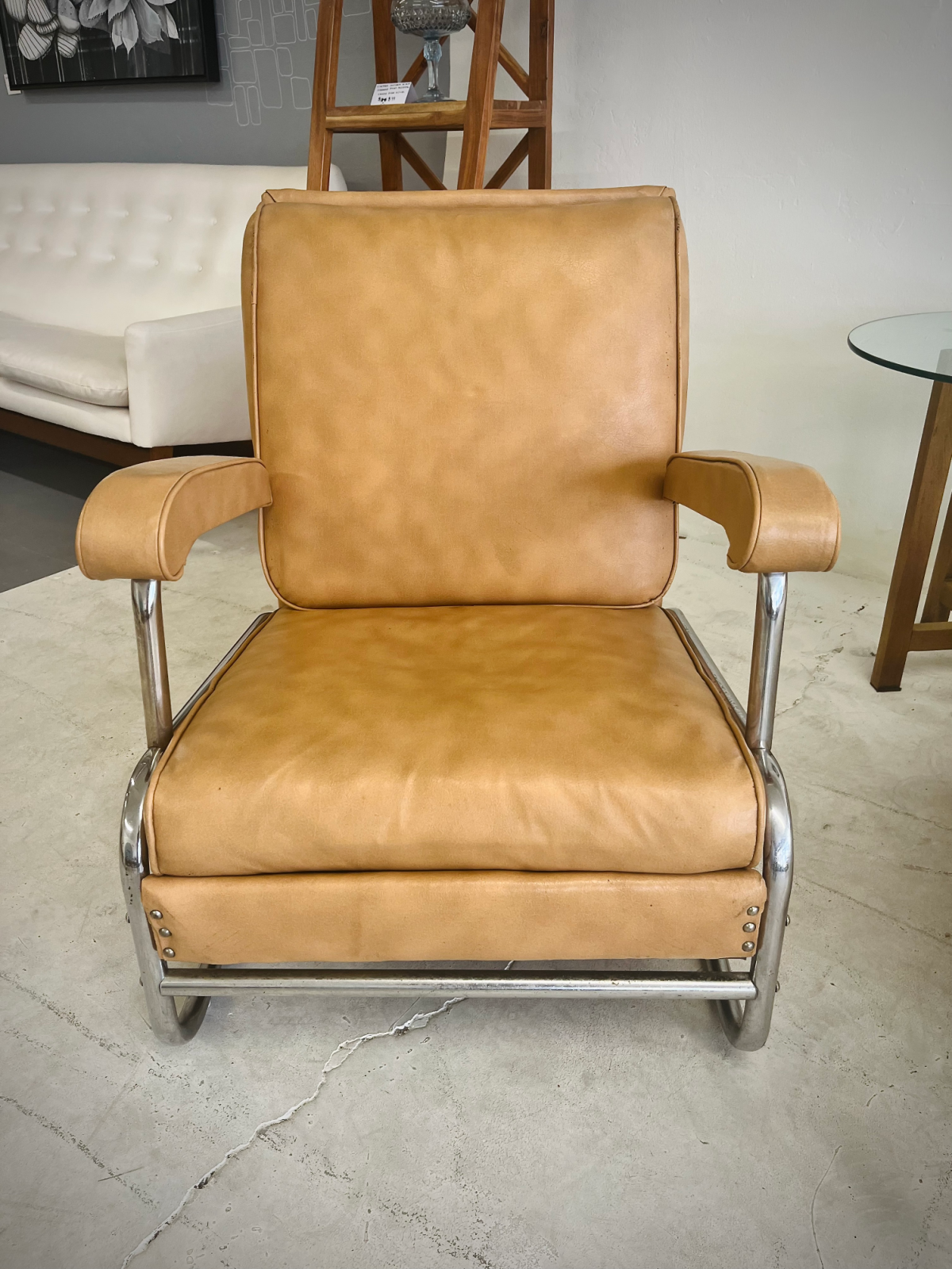The “Springer” Lounge Chair Designed by KEM Weber From the 1930s