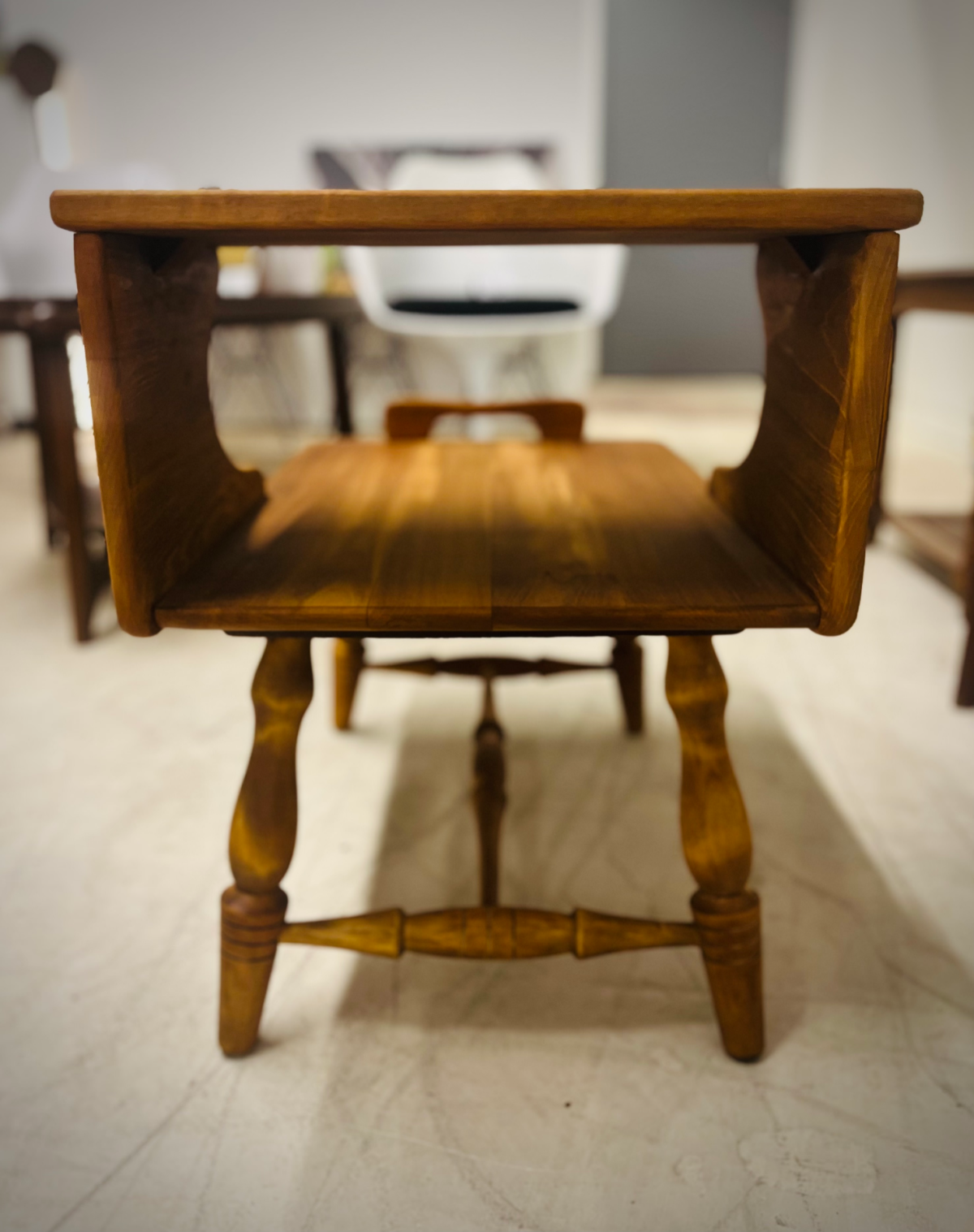 Completely Refinished Danish Step Tables in Walnut Designed by Henning Kjærnulf for EG Kvalitetsmøbel - Image 4