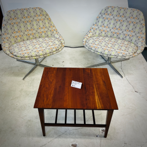 Bernhardt Chiara Swivel Lounge Chairs - PAIR