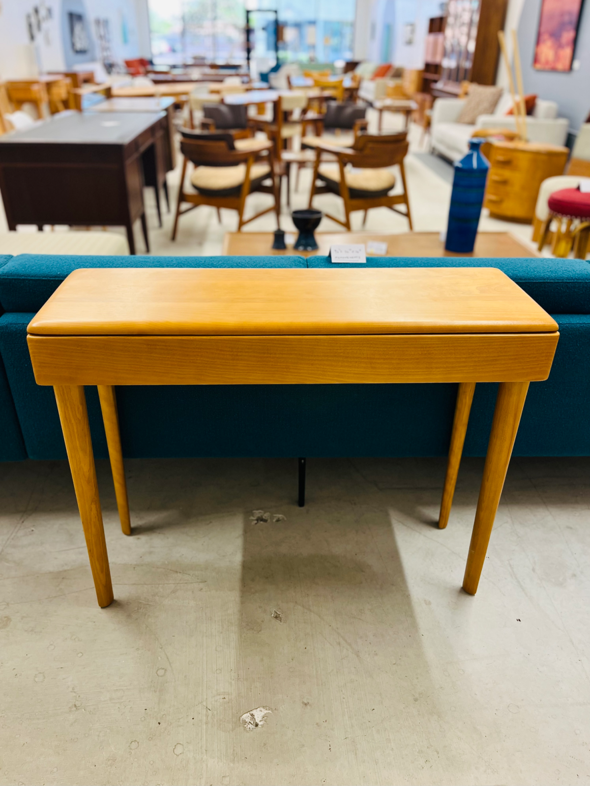 Heywood Wakefield Amber Console Table