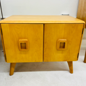 Heywood Wakefield Amber M 395 Record Cabinet