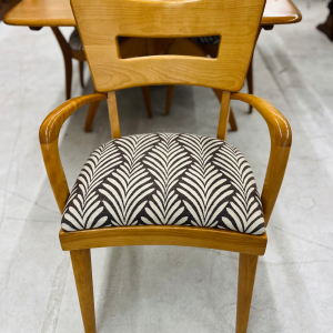 Heywood Wakefield M 154 C "Dog Biscuit" Dining Arm Chair (2)