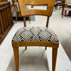 Heywood Wakefield M 154 A "Dog Biscuit" Dining Chair (4)
