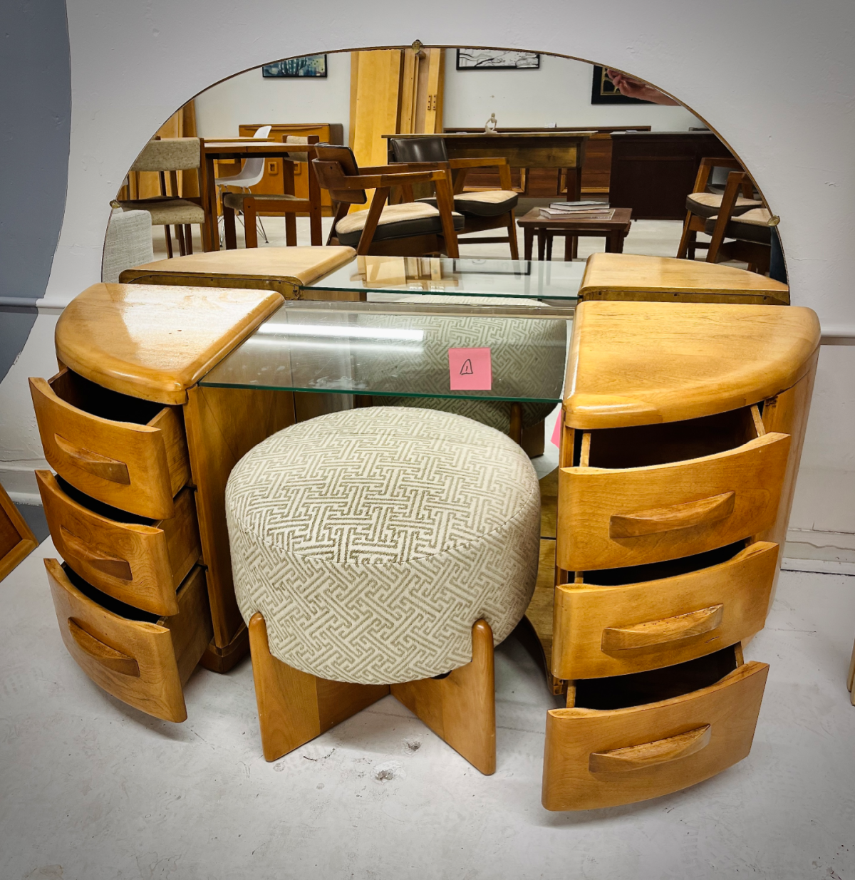 Heywood Wakefield Wheat Vanity C 3926 from Niagara Series - Image 2