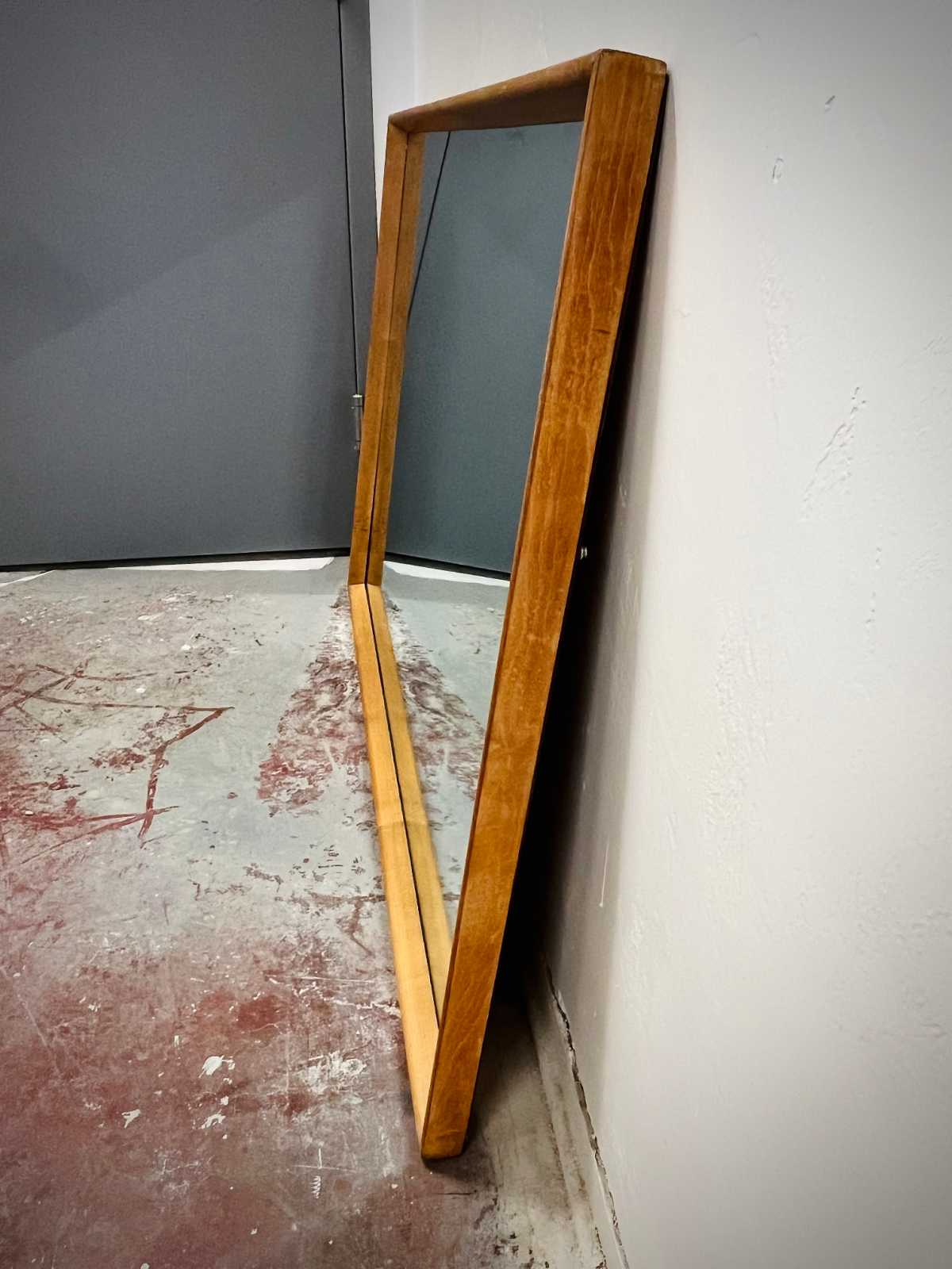 Heywood Wakefield M 1525 Encore Series Wheat Mirror - Image 5
